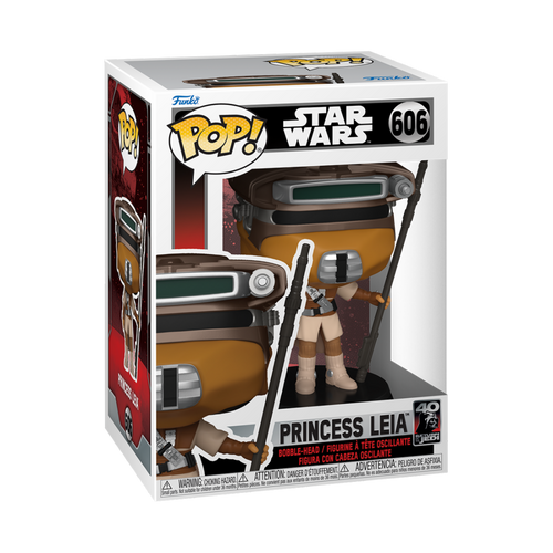 POP! Star Wars - Return of the Jedi 40th Anniversary #606 Princess Leia as Boushh
